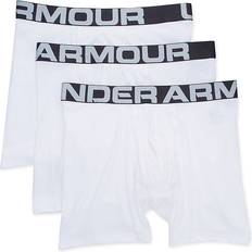 Under Armour 9-pak Charged Cotton 6in Boxer White