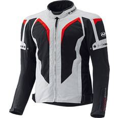 Motorcykeludstyr Held Zelda, textile jacket women color: Grey/Black/Red Woman