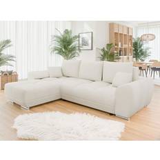 Mirjan24 Ecksofa Logo L Sofa 3-Sitzer