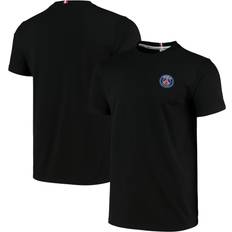 PSG Paris-Saint Germain ESSENTIEL Crest T-Shirt Black Mens