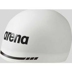 Silicone Swim Caps Arena 3D Soft Beanie De Bain Blanc