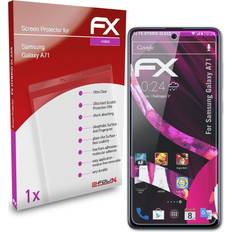 Screen Protectors atFoliX glasfolie für samsung galaxy a71 panzerfolie 9h schutzpanzer Transparent