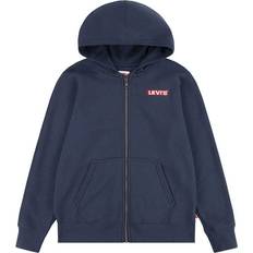 Tasku Neuletakit Boxtab Full Zip Huppari - Dress Blues