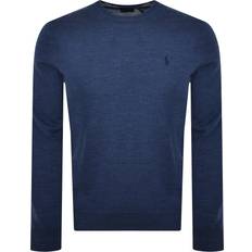 Polo Ralph Lauren Polo Ralph Lauren Merino Crew Neck Pullover Rustic Navy Heather