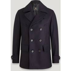 Cappotto di Lana - Uomo Cappotti Belstaff Milford Peacoat Navy