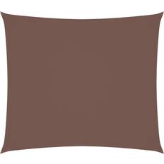 Stål Solsegel vidaXL Solsegel Oxfordtyg Rektangulärt 2x2.5 m Brun