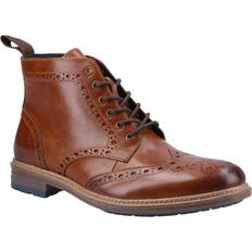 Hush Puppies Men Oxford Hush Puppies 'Joshua Brogue' Boots Tan