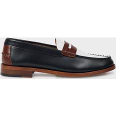 Paul Smith Low Shoes Paul Smith Colour-Block Leather 'Lido' Loafers Blue