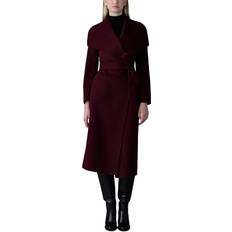 Mackage Burgundy Mai-CN Coat Garnet