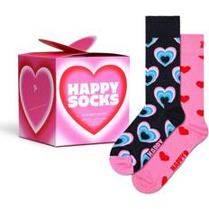 Happy Socks 2-pack Valentine Gift Set Pink Pattern 36/40 * Kampanj *