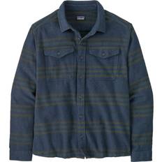 Patagonia Fjord Flannel Shirt Smolder Blue