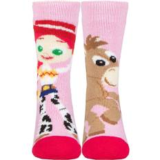 Heat Holders Kids Pair SOCKSHOP Disney 1.6 TOG Lite Toy Story Jessie and Bullseye Thermal Socks Pink 12.5-3.5 Kids