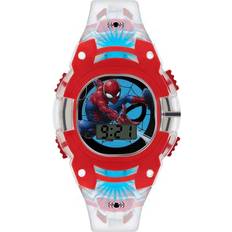 Disney Men Wrist Watches Disney marvel spider-man light up digital clear silicon