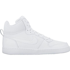 Shoes Court Borough Mid - White