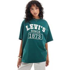 Levi's Dame - Grøn Tøj Levi's Sport Boyfriend T-Shirt, Green