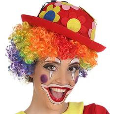 Röd Maskerad Hattar Hatt Clown Röd