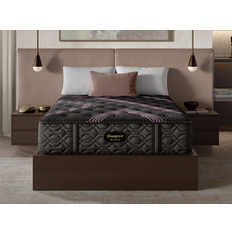 Spring Mattresses Beautyrest Black Series Two 15.5" Medium Set Queen Coil Spring Mattress