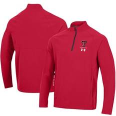 Under Armour Men's Red Texas Tech Red Raiders Coaches Squad Quarter-Zip Jacket