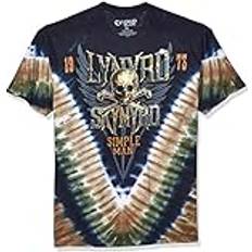 Liquid Blue Lanyard Skynyrd Simple Man Tie Dye T-Shirt