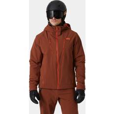 Oui - Ski Vêtements Helly Hansen Alpha 4.0 Ski Veste De Ski - Iron Oxide Rouge