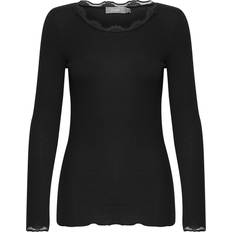 Fransa Hizamond T Shirt Sort-L