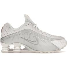 Nike Shox R4 "White Metallic Silver" Weiß Größe: