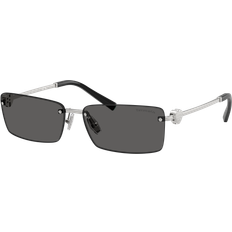 Tiffany & Co. Men Sunglasses Tiffany & Co. Unisex Sunglass TF3108B Silver/Dark Grey