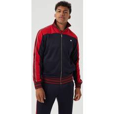 Björn Borg Tela Reciclada Ropa de abrigo Björn Borg Ace Retro Track Chaqueta De Entrenamiento Hombres - Azul Oscuro