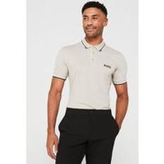 Beige Polo Shirts BOSS Paddy Pro Polo Light Beige