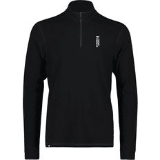 Nylon Toppe svedundertøj Mons Royale Cascade Merino Flex 1/4 Zip (Black)