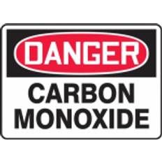 Accuform Aluminum OSHA Sign "Danger Carbon Monoxide"