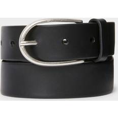 Skinnimitation Accessoarer Saddler Harlow läderbälte Svart Dam
