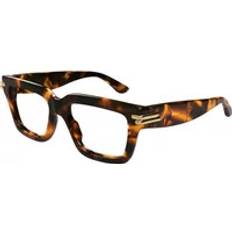 Man Glasses & Reading Glasses Bottega Veneta BV1324O 002 Tortoiseshell Size (Frame Only) Blue Light Block Available