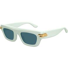 Solglasögon Bottega Veneta BV1321S 004 Solglasögon Acetat Grön Fyrkantig