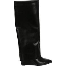 PVC High Boots Madden Girl Evannder - Black Paris