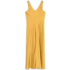 Yellow Dresses Forte Forte Satin Long Dress