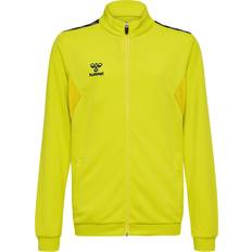 Gelb Jacken Hummel Kinder Polyester Zipper Trainingsjacke Authentic Jaune