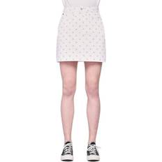 Calvin Klein Skjørt Calvin Klein High Rise Mini Skirt White, Female, Tøj, nederdele og kjoler, Lyserød