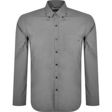 Replay Men Shirts Replay Long Sleeved Shirt Grey (Medium)