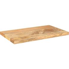 Natur Ablagetische vidaXL Tischplatte 50x20x2,5 cm Rechteckig Massivholz Mango Ablagetisch