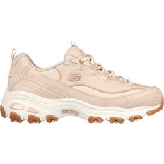 Skechers Nubuck Sko Skechers Women D'lites Good Neutral - Beige