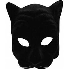 Voll abdeckende Masken Schwarzer panther halbmaske