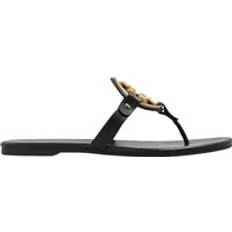 Heels & Pumps Tory Burch Kira Leather Sandals - Black