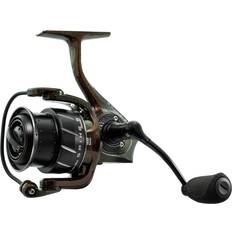 Abu Garcia Cannes à pêche Abu Garcia Moulinet Spinning Spike Frein 5,2kg, Poids 240g, Ratio 5.2:1, Récupération 73cm, Taille Moulinet 2500