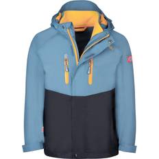 Trollkids Kinder Bryggen 3in1 Jacke blau 164