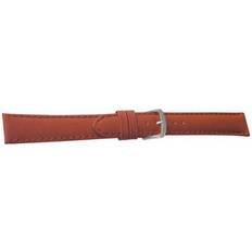 Brown Watch Straps Falkenlund Deluxe Beco Medio XL Brown Calf Leather 22mm Buckle 694922S