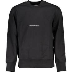 One Size - Sweatshirts Jumpers Calvin Klein Cotton Crewneck Sweatshirt - Black