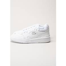 Lacoste Herren Low-Top Sneaker T-Clip 0120 SMA, Männer Halbschuhe,schnürschuhe,schnürer,Business,Freizeit,WHT/WHT (21G),44.5