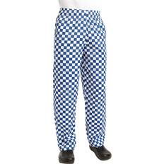 Chef Works Essential Baggy Pants Big Blue Check