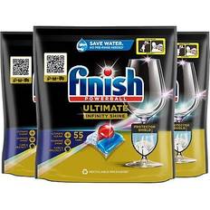 Finish Ultimate Infinity Shine All In One Dishwasher Tablets 3 x 55 Lemon
